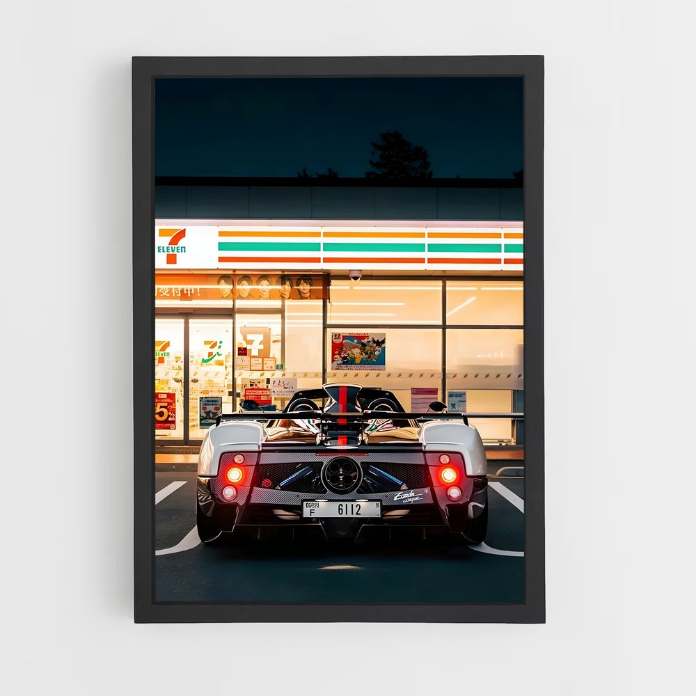 Poster Gasoline Dreams – affiche Pagani (vue 2)